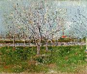 Vincent Van Gogh Bluhender Obstgarten oil painting on canvas